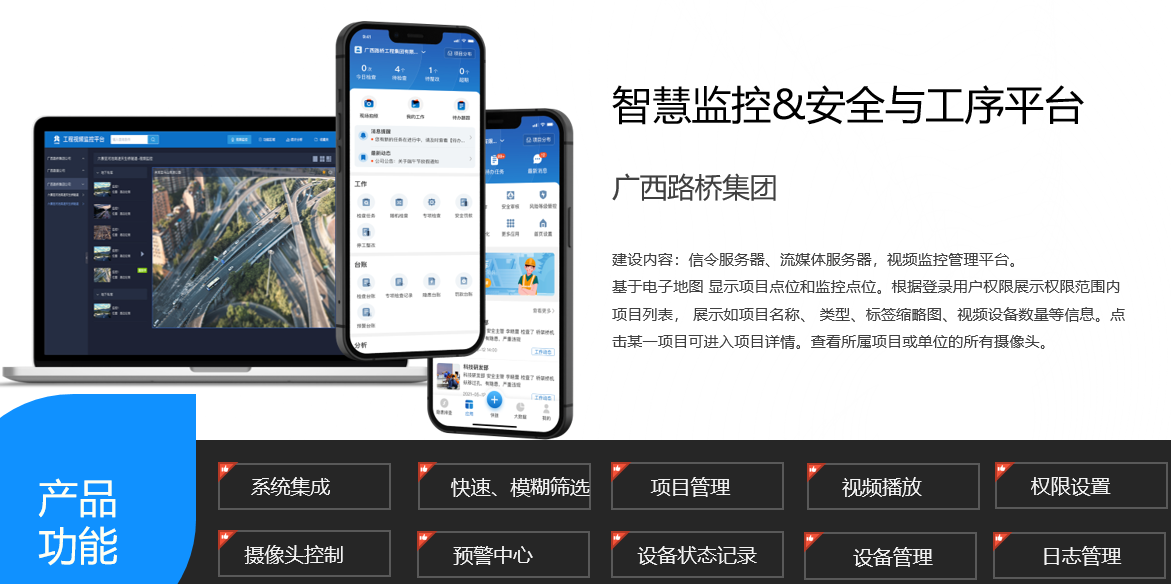 路橋智慧監(jiān)控平臺
